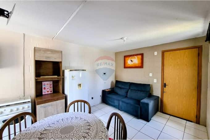 Apartamento à Venda, 2 Dormitórios, 100% Mobiliado, Condomínio Hélio Toldo, Bairro Cruzeiro
