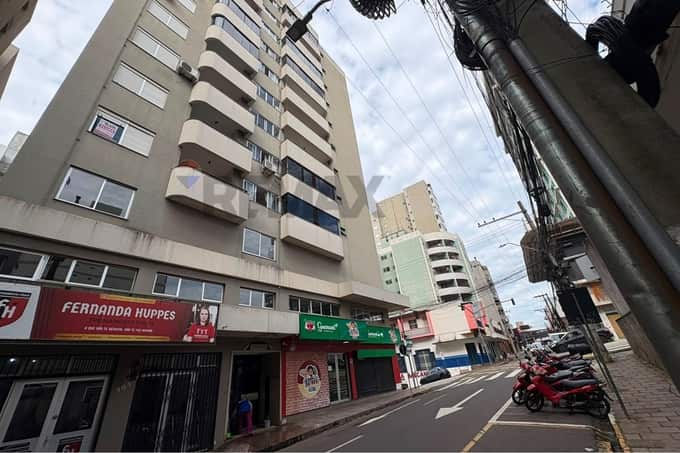 Apartamento de 63 m² 1 dormitório (Suíte), Terraço e Sacada no Edifício Vitória